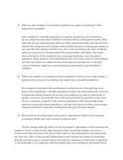 Psy 375 Dis 7 Pdf What Are Some Examples Of Vulnerable Populations In