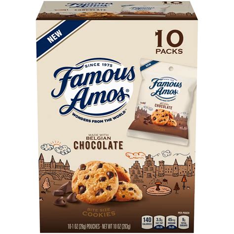 Famous Amos Chocolate Chip Packs Shop Cookies At H E B