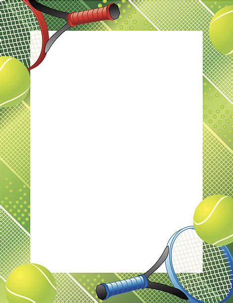 900 Tennis Borders Stock Illustrations Royalty Free Vector Graphics