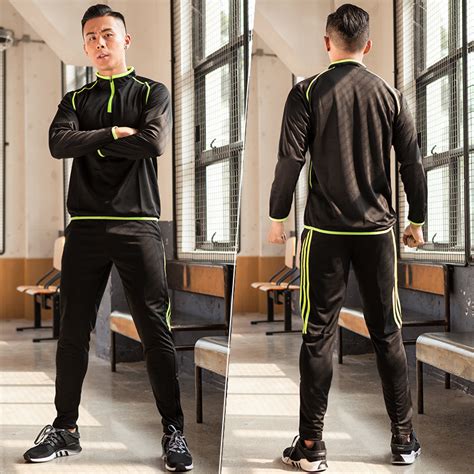 Купить Спортивный костюм Спортивный костюм мужской фитнес осень бег ...