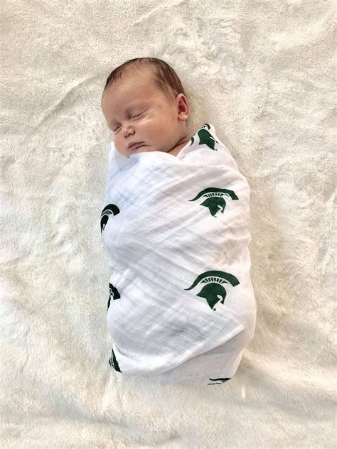 Michigan State University Swaddle Blanket Swaddle Blanket Swaddle