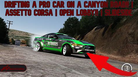 Drifting A Pro Car On A Canyon Road Assetto Corsa Open Lobby