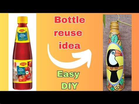 Bottle Painting Diy Bottle Painting Easy Bottle Art For Beginners