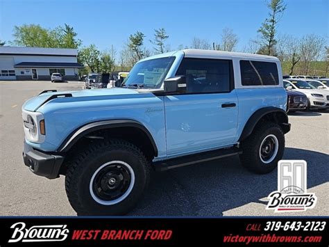 New 2024 Ford Bronco Heritage Limited Edition 2 Door In Dyersville