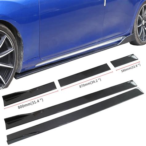 Universal Side Skirt Splitter Spoiler Universal Car Side Off