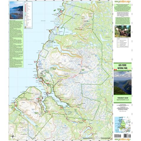 Gros Morne National Park by GoTrekkers - The Map Shop