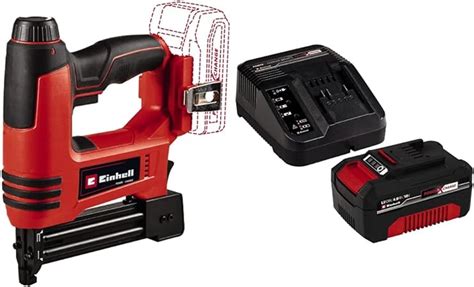 Einhell Power X Change Cordless Nail Gun With Battery And Charger V