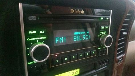 Mcintosh Car Stereo Systems Car Audio Car Stereo