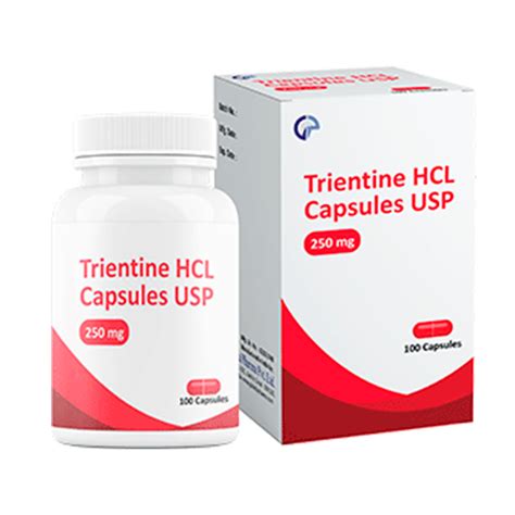 Trientine Hcl Capsules Usp 250 Mg Globela Pharma Pvt Ltd