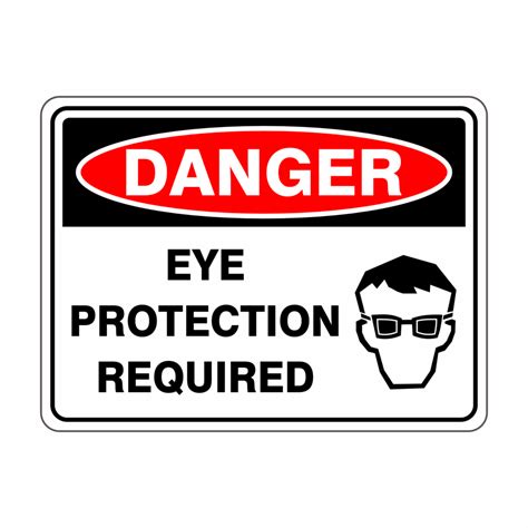 Eye Protection Required Symbol Discount Safety Signs New Zealand