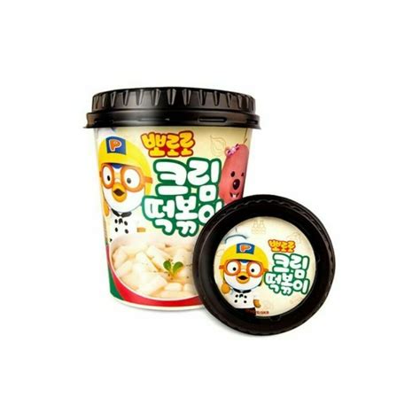 Pororo Tteokbokki Instant Creame Cup Rice Cake Korean Snack