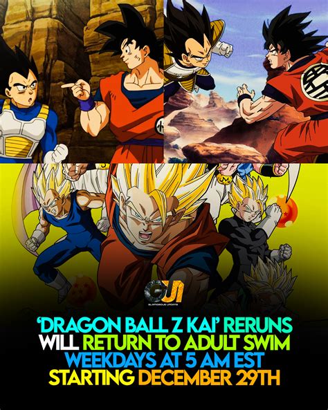 Glamorous - DRAGON BALL Z KAI RETURNS TO ADULT SWIM Highlight the News