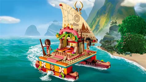 LEGO Disney Katamaran Vaiany Zestaw Klocki 43210