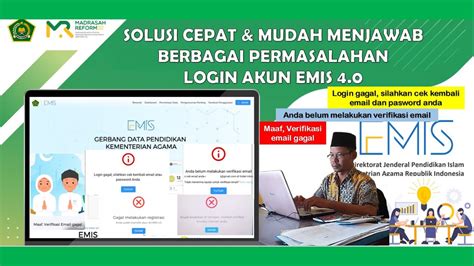 Solusi Cepat Mudah Menjawab Permasalahan Registrasi Login Akun Emis