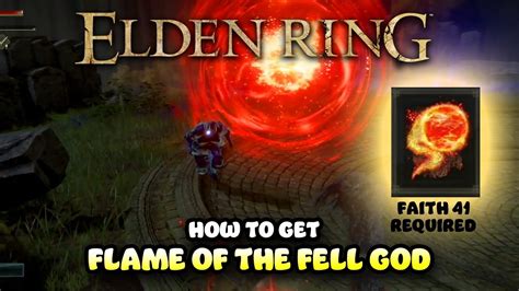 Where To Get Flame Of The Fell God Incantation In Elden Ring Youtube