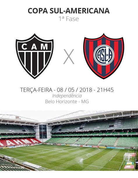 Sul Americana tudo o que você precisa saber sobre Atlético MG x San