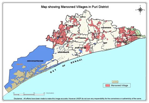 Puri District Map