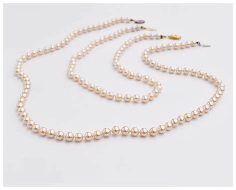 Layered Pearl Retro Necklace Set Elegant Multi Row Pearl Necklace Ruby Lane