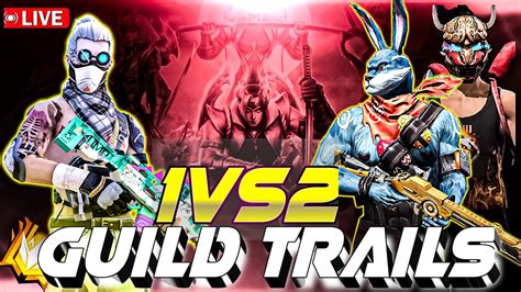 1VS2 GUILD TRAILS FREE FIRE LIVE TELUGU VENKATBHAIGAMING