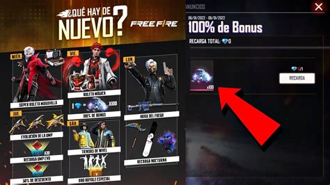 Ump Evolutiva Bonus De Diamantes Oro Royale Especial De Emotes Y Mas