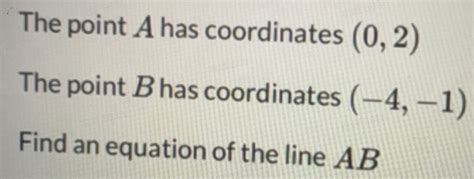 Solved The Point A Has Coordinates 02 The Point B Has Coordinates