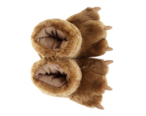 Brown Bear Paw Slippers | Grizzly Bear Claw Slippers