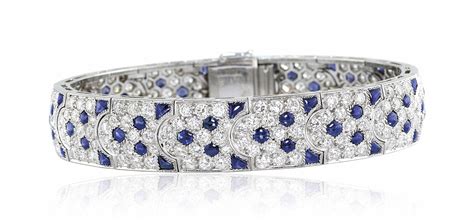 SAPPHIRE AND DIAMOND 'PANTHÈRE' BRACELET, CARTIER | Christie's