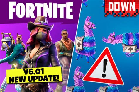 Fortnite 601 Update Time Server Downtime Today For New Patch Notes And Features Ps4 Xbox