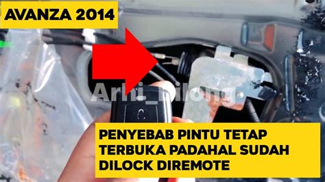 Cara Memperbaiki Central Lock Avanza 2014 Dibengkel Resmi Toyota Tidak