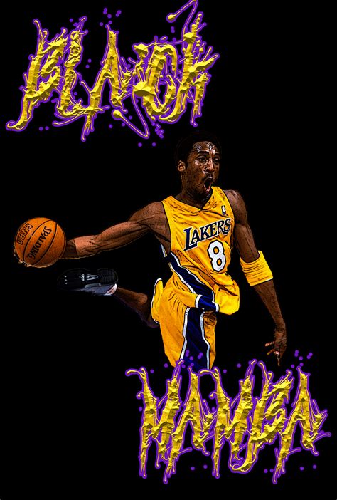 Kobe Bryant Poster Black Mamba Behance