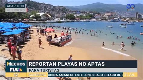 Playas Que No Son Aptas Para Bañistas En Acapulco