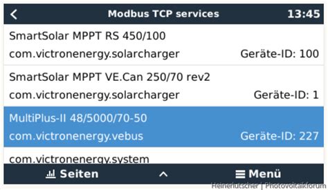 Victron Multiplus II Standby Stromverbrauch Im ESS Betrieb Senken