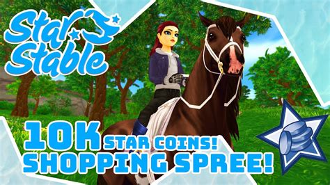 Star Stable Online Star Coins Shopping Spree Sso Buying All