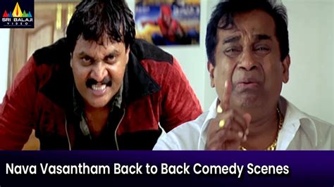 Nava Vasantham Movie Back To Back Comedy Scenes Vol 2 Telugu Comedy