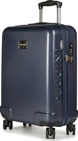 Puccini Panama Βαλίτσα Καμπίνας με ύψος 55cm PC029C 7A σε Navy Μπλε