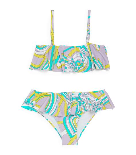 Pucci Junior Multi Esploso Bikini Years Harrods Uk