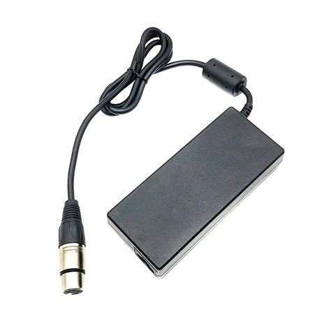 Authentic FSP FSP084 DMBA1 AC DC Adapter 12V 7A 84W XLR 4Pin Female W