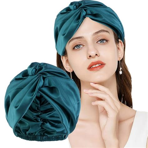 Satin Bonnet Silk Bonnet Sleep Cap For Women Extra Large Reversible