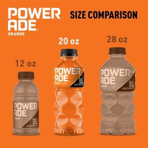 Powerade® Orange Sports Drink Multipack Bottles 8 Bottles 20 Fl Oz