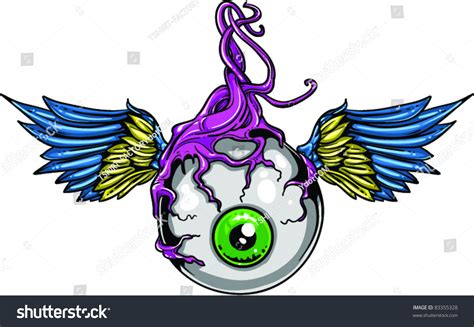 Vector Tattoo Eyeball Stock Vector (Royalty Free) 83355328 | Shutterstock