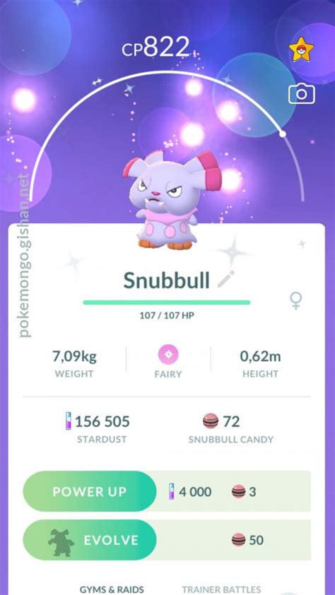 Snubbull - Pokemon Go