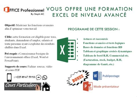 Raisons Importantes De Suivre Une Formation En Excel En Images