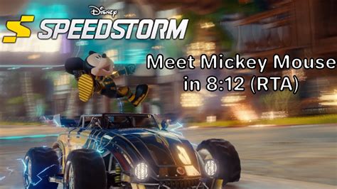 Wr Disney Speedstorm Meet Mickey Mouse In Rta Youtube