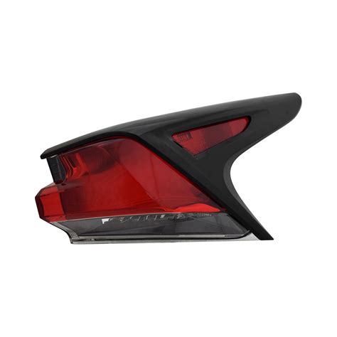 TYC 11 9101 00 Passenger Side Outer Replacement Tail Light Standard