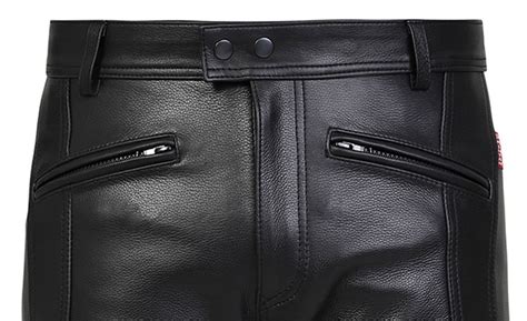 Leather Motorcycle Trousers|Biker Leather Trousers|Mens Jeans|LIMO