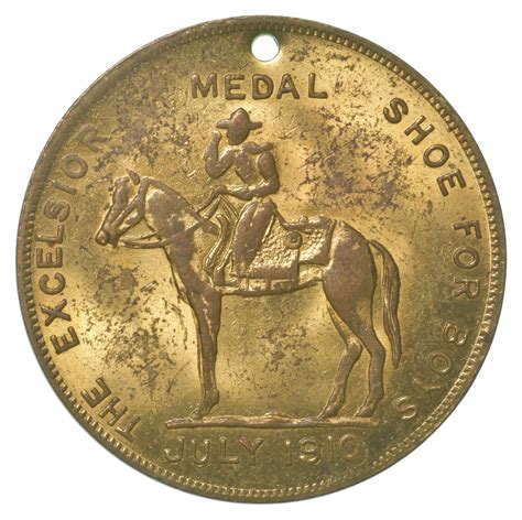 Good Luck Token 1910 The Excelsior Shoe Co - Boy Scouts Medal Coin