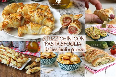 STUZZICHINI CON PASTA SFOGLIA 10 idee salate facili e golose - Tutto fa Brodo in Cucina