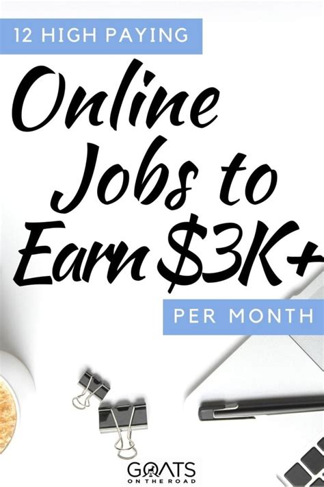 12 High Paying Online Jobs To Earn 3000 Per Month In 2023