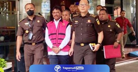 Kejagung Tahan Menteri Kominfo Johnny G Plate Sebagai Tersangka Korupsi