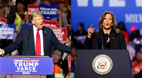 Trump, Harris cap frenetic Wisconsin campaigns with competing, massive Milwaukee rallies - WPR